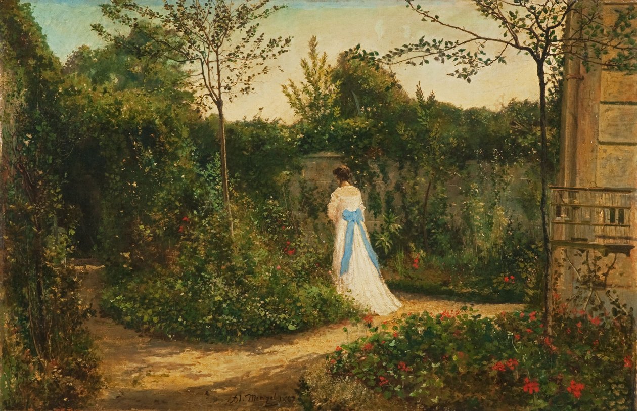 Ein Spaziergang im Garten von German School