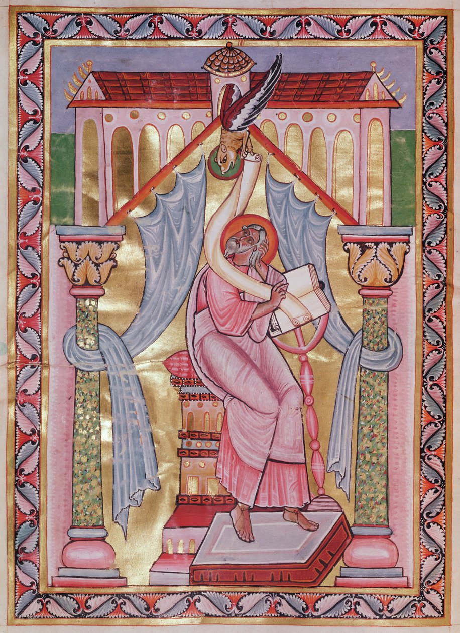 Aa 44 fol.44v Heiliger Markus von German School