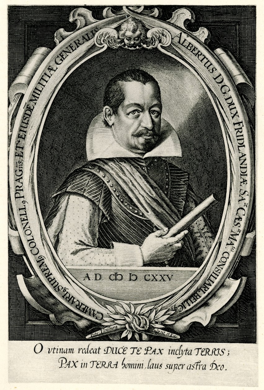 Albrecht von Wallenstein von German School