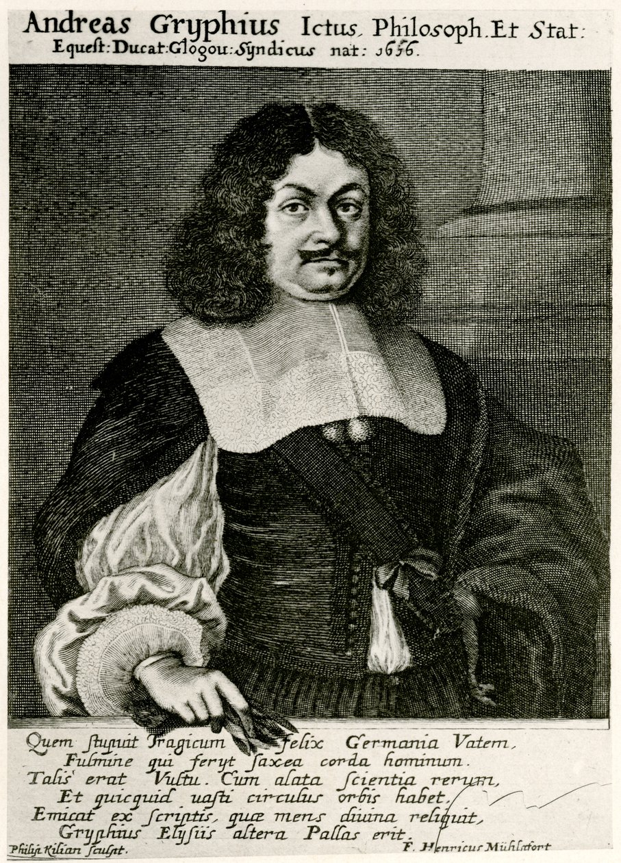 Andreas Gryphius von German School