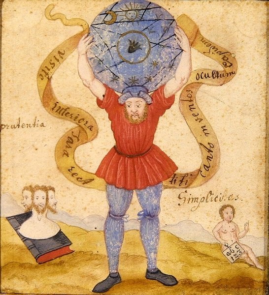 Atlas, ca. 1605 von German School