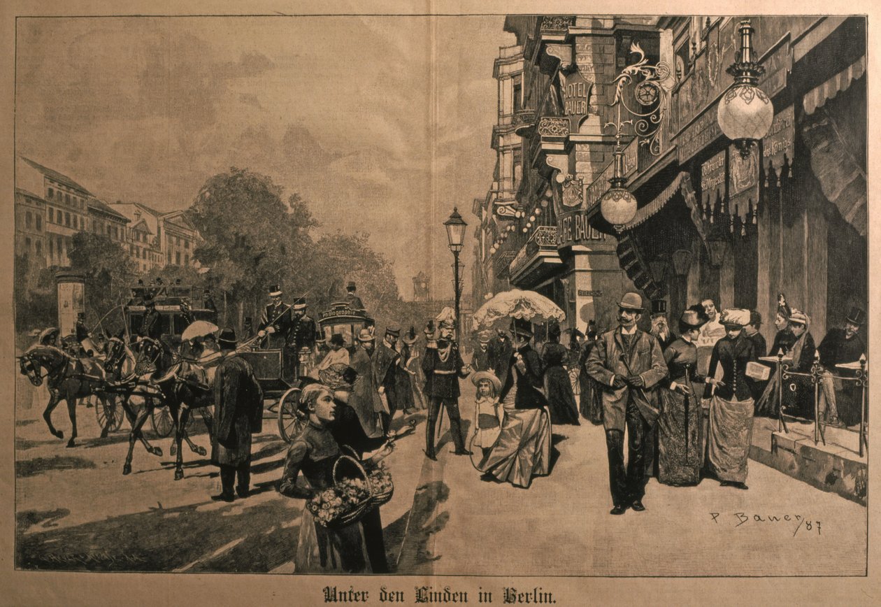 Berlin, Unter den Linden von German School