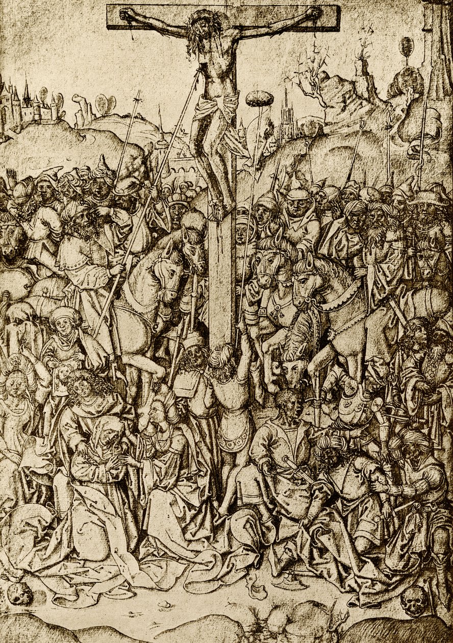 Christus am Kreuz von German School