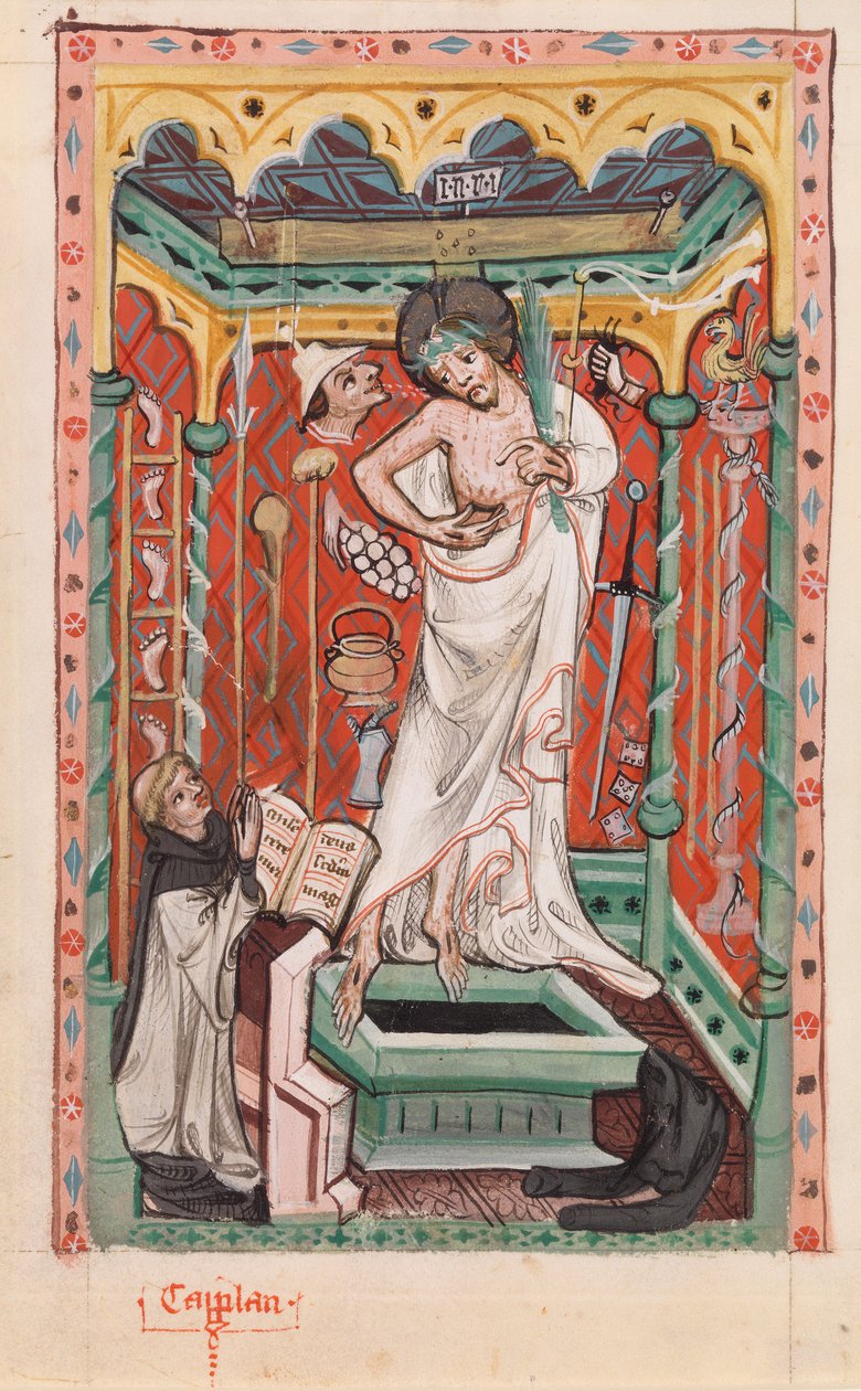 Christus mit Arma Christi von German School