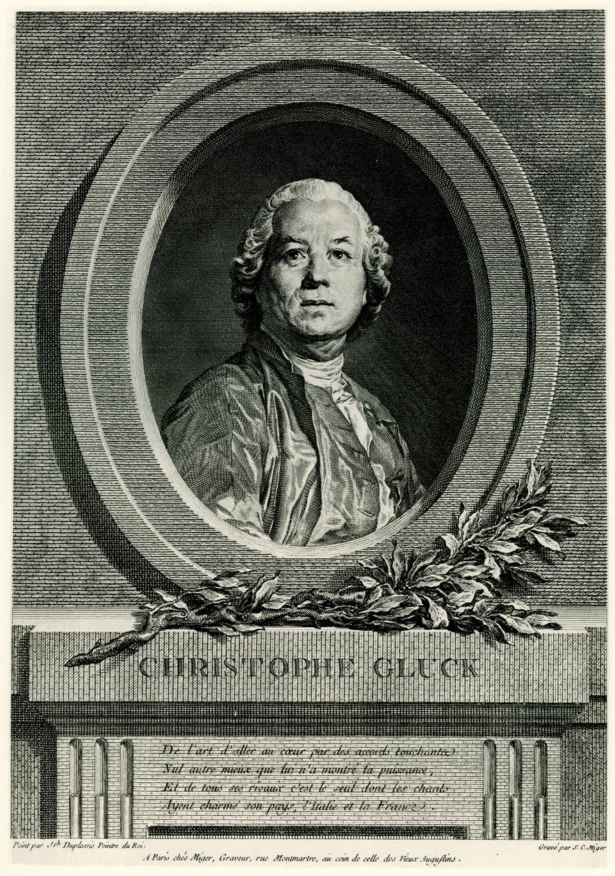 Christoph Willibald Gluck von German School