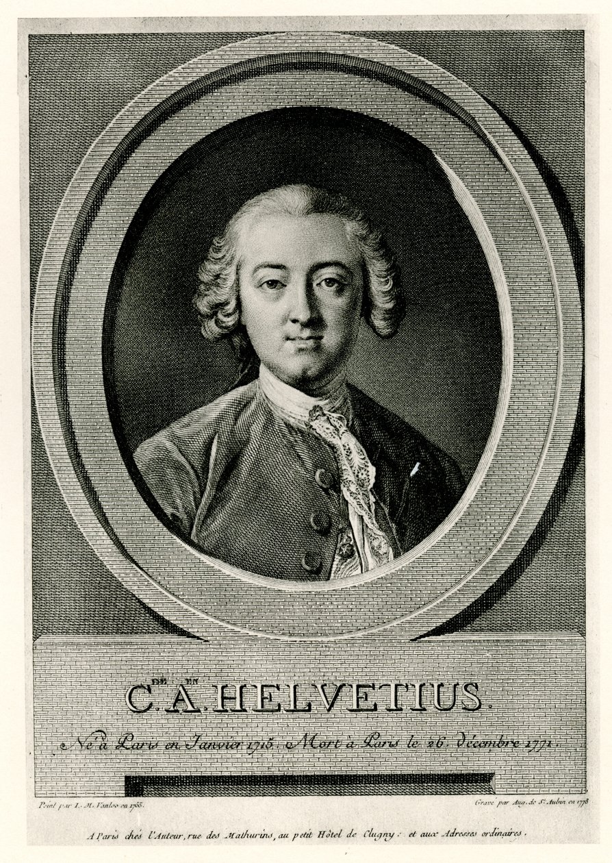 Claude Andrien Helvetius von German School