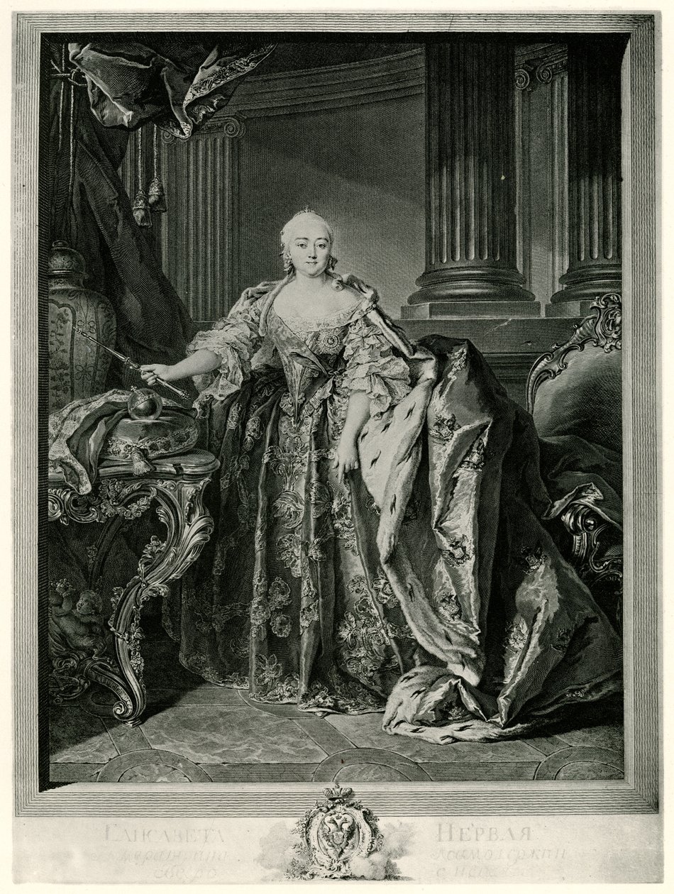 Elisabeth, Kaiserin von Russland von German School