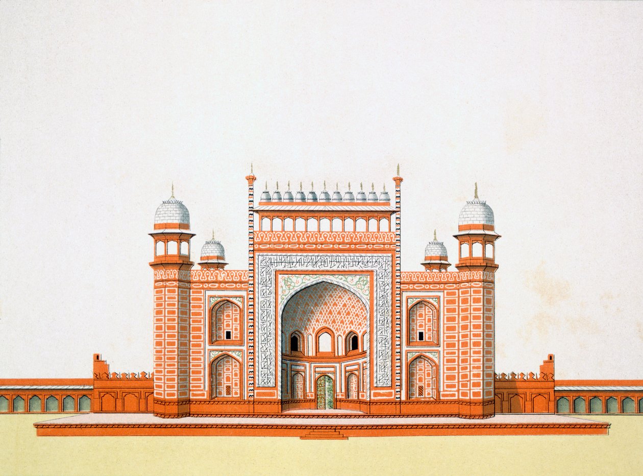 Eingang zum Taj Mahal von German School