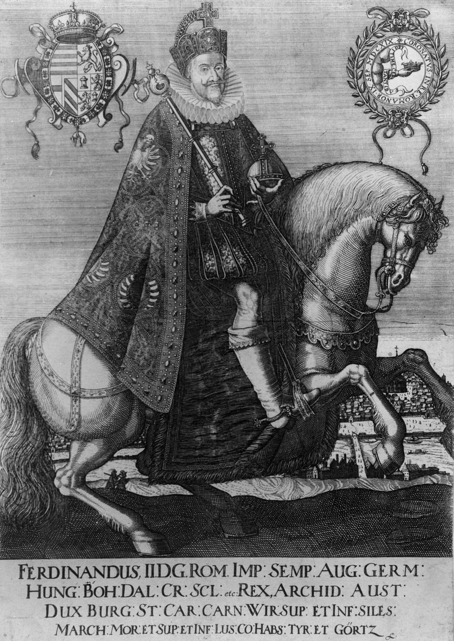 Ferdinand II (1578-1637), Heiliger Römischer Kaiser von German School