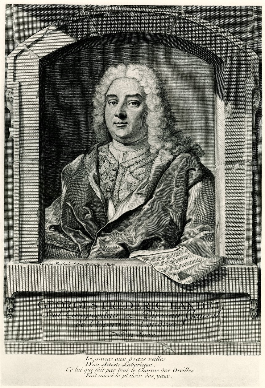 Georg Friedrich Händel von German School