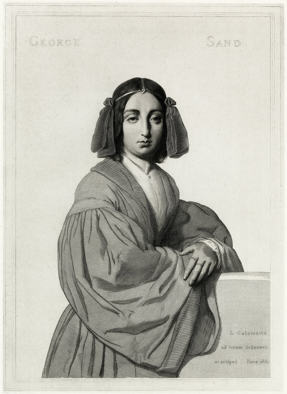 George Sand von German School