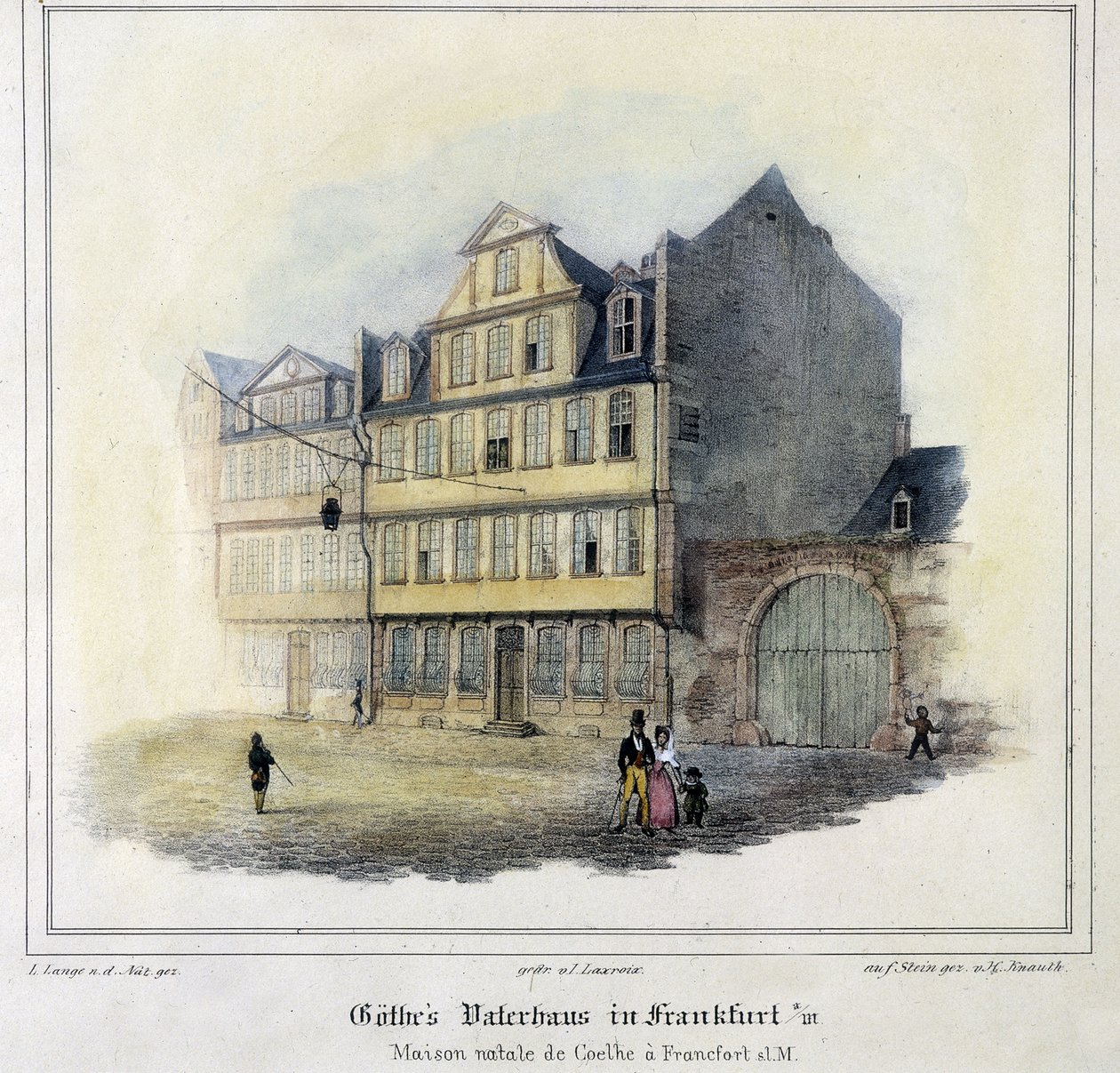 Goethes Haus in Frankfurt von German School
