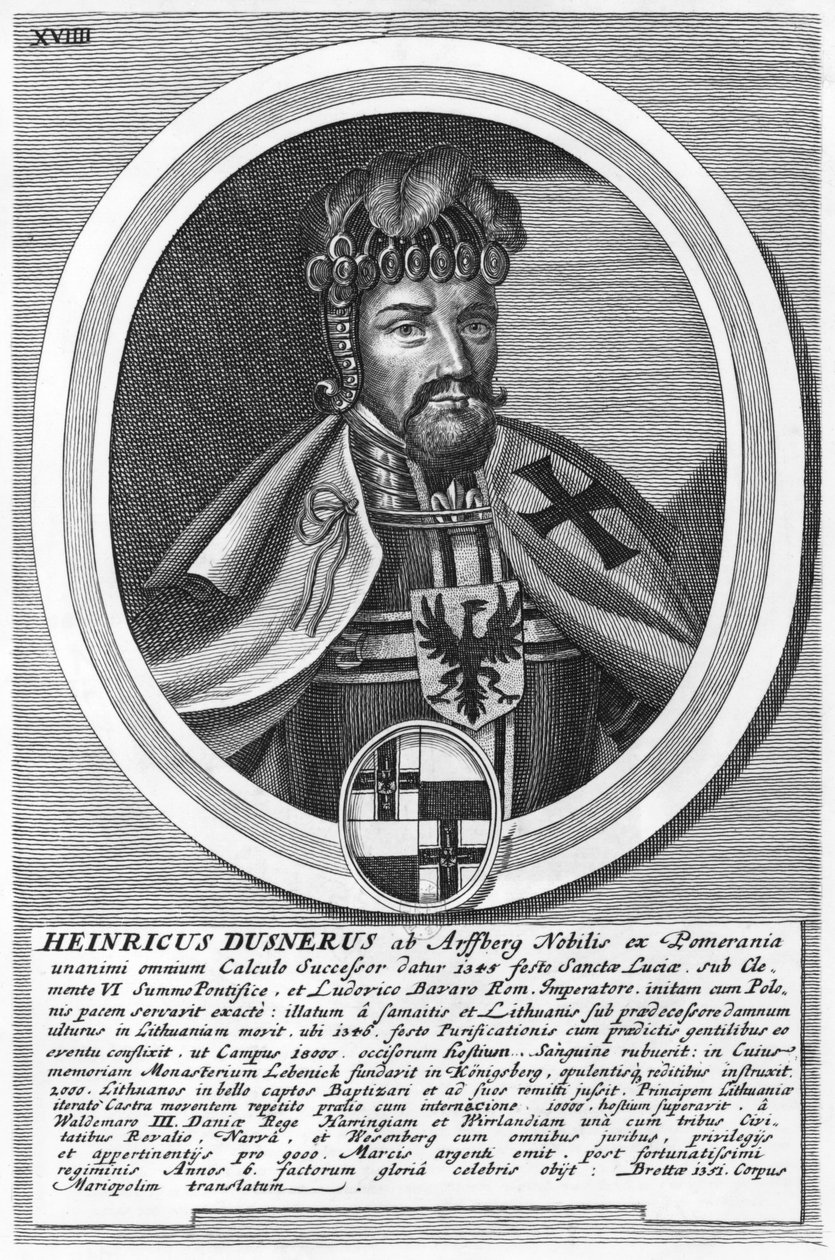 Heinricus Dusnerus von German School