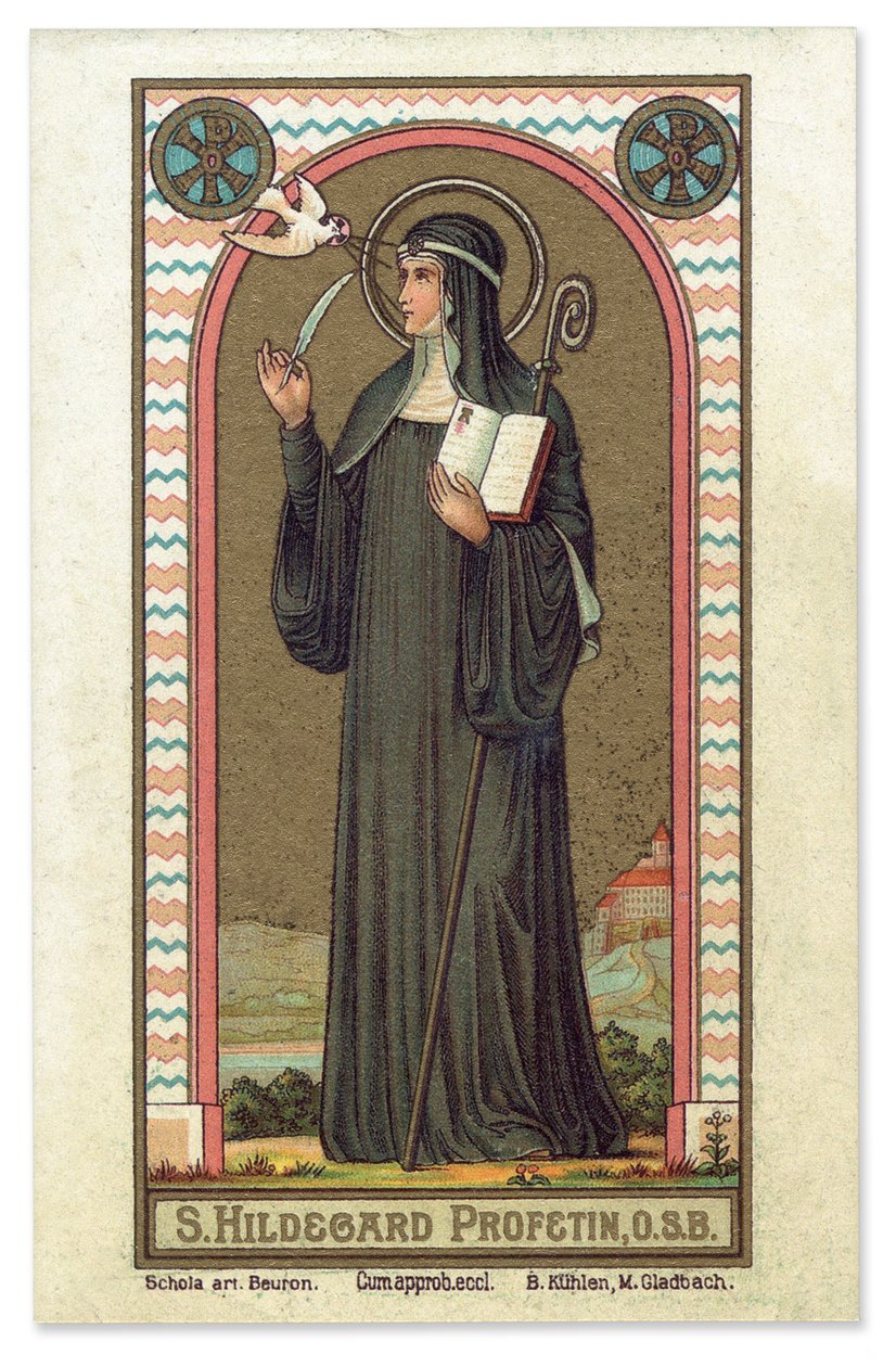 Hildegard von Bingen von German School