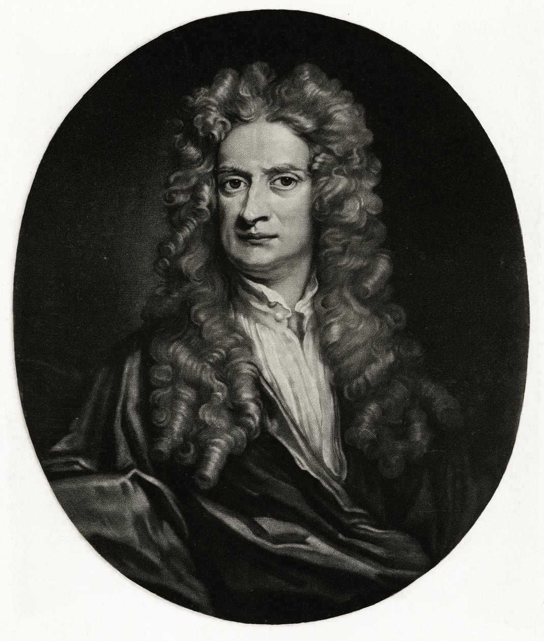 Isaac Newton von German School