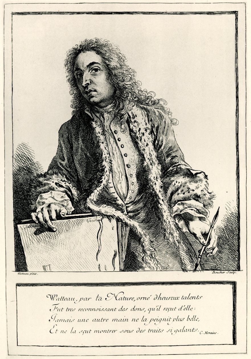 Jean Antoine Watteau von German School