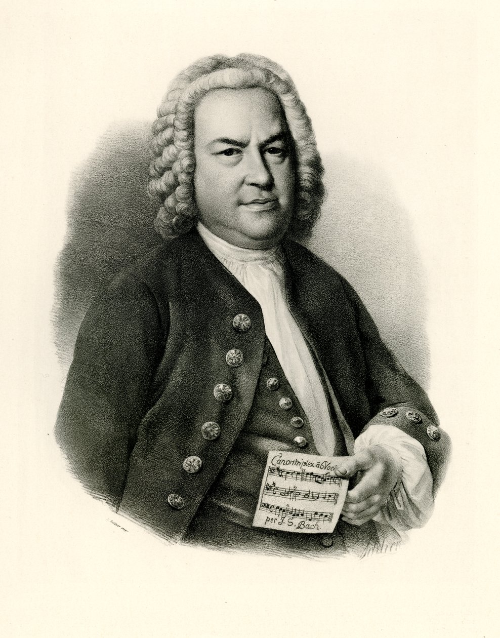 Johann Sebastian Bach von German School