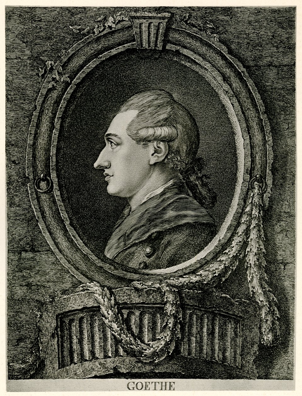 Johann Wolfgang von Goethe von German School