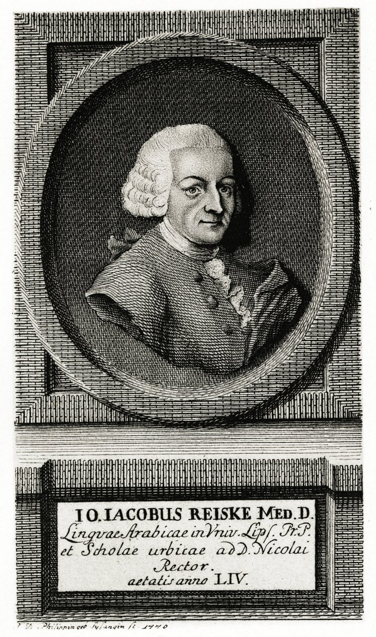 Johannes Jakob Reiske von German School