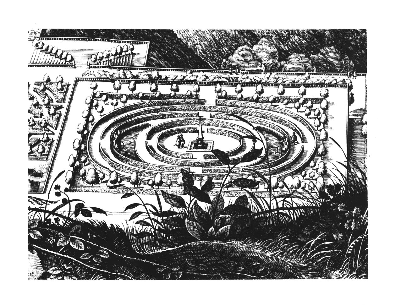 Labyrinth in Heidelberg, Hortus Palatinus von German School