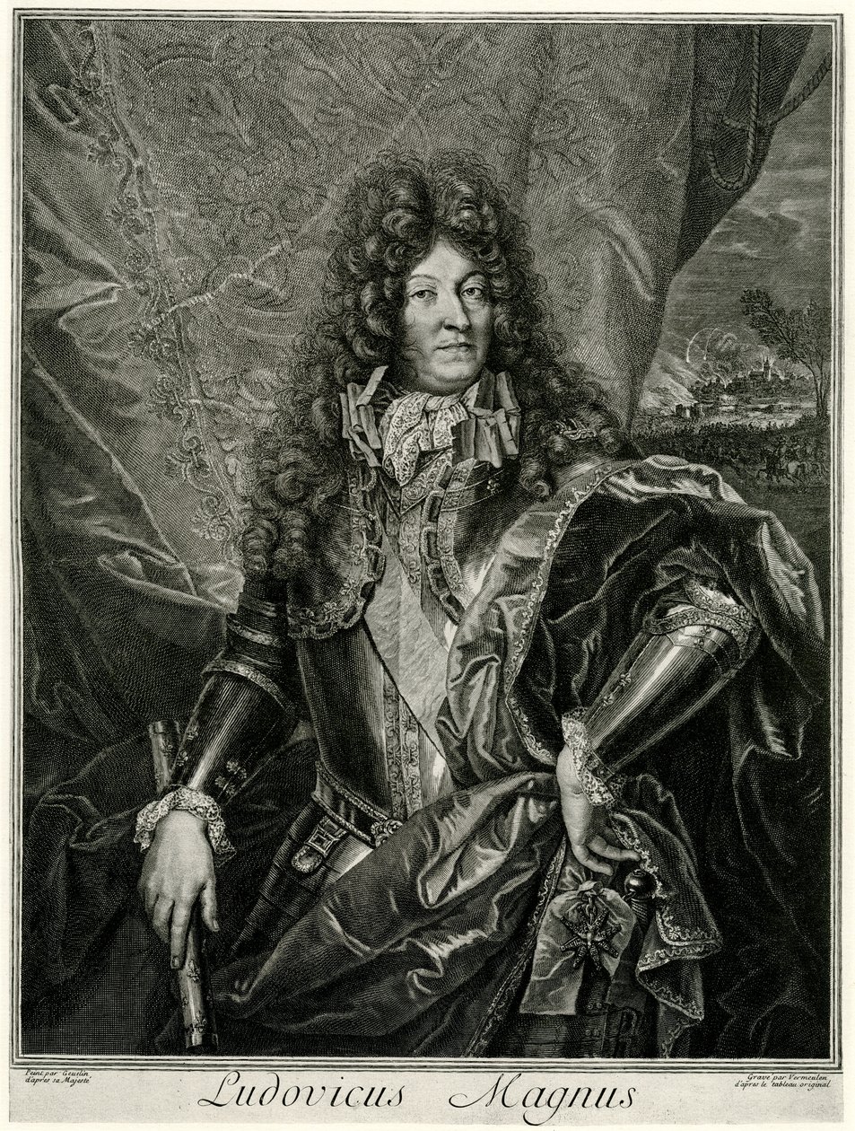 Ludwig XIV. von German School