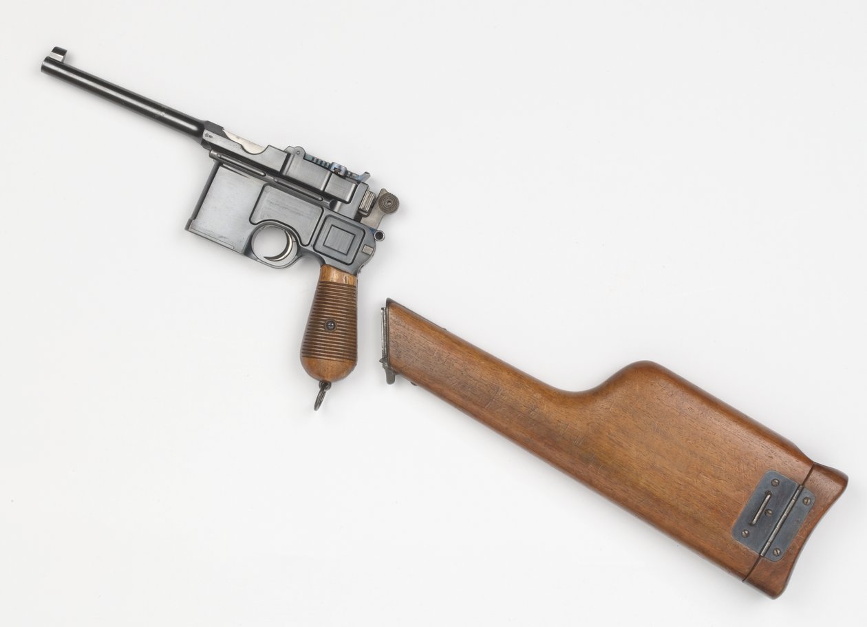 Mauser C96 7,63 mm Pistole von German School