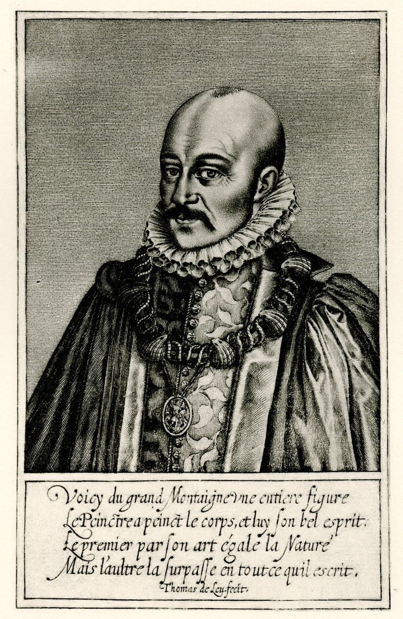 Michel de Montaigne von German School