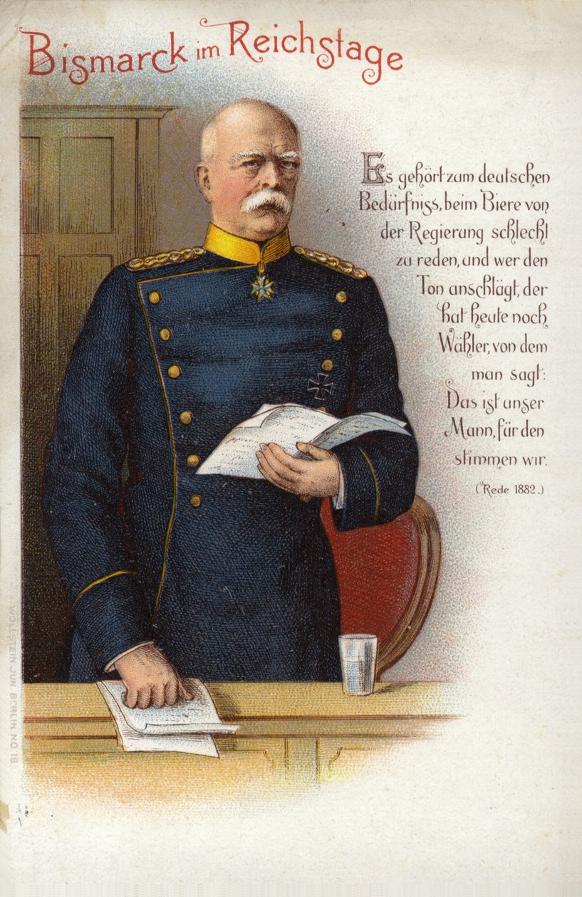 Otto von Bismarck von German School