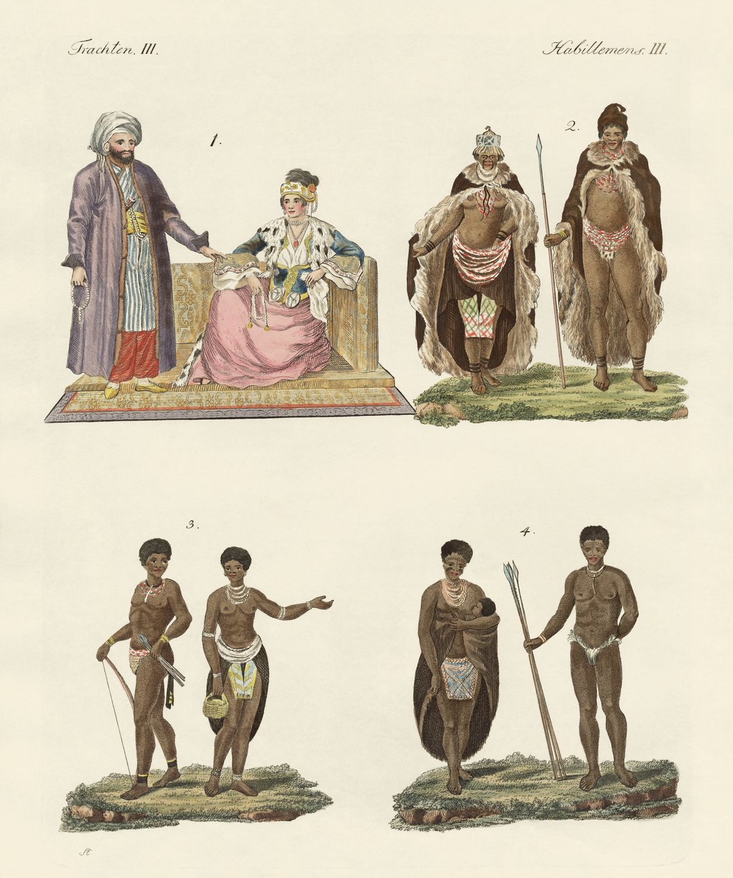 Menschen aus Afrika von German School