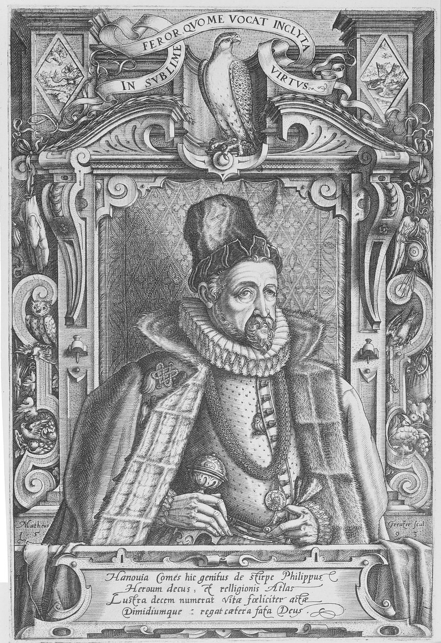 Philipp V. von Hanau-Lichtenberg von German School