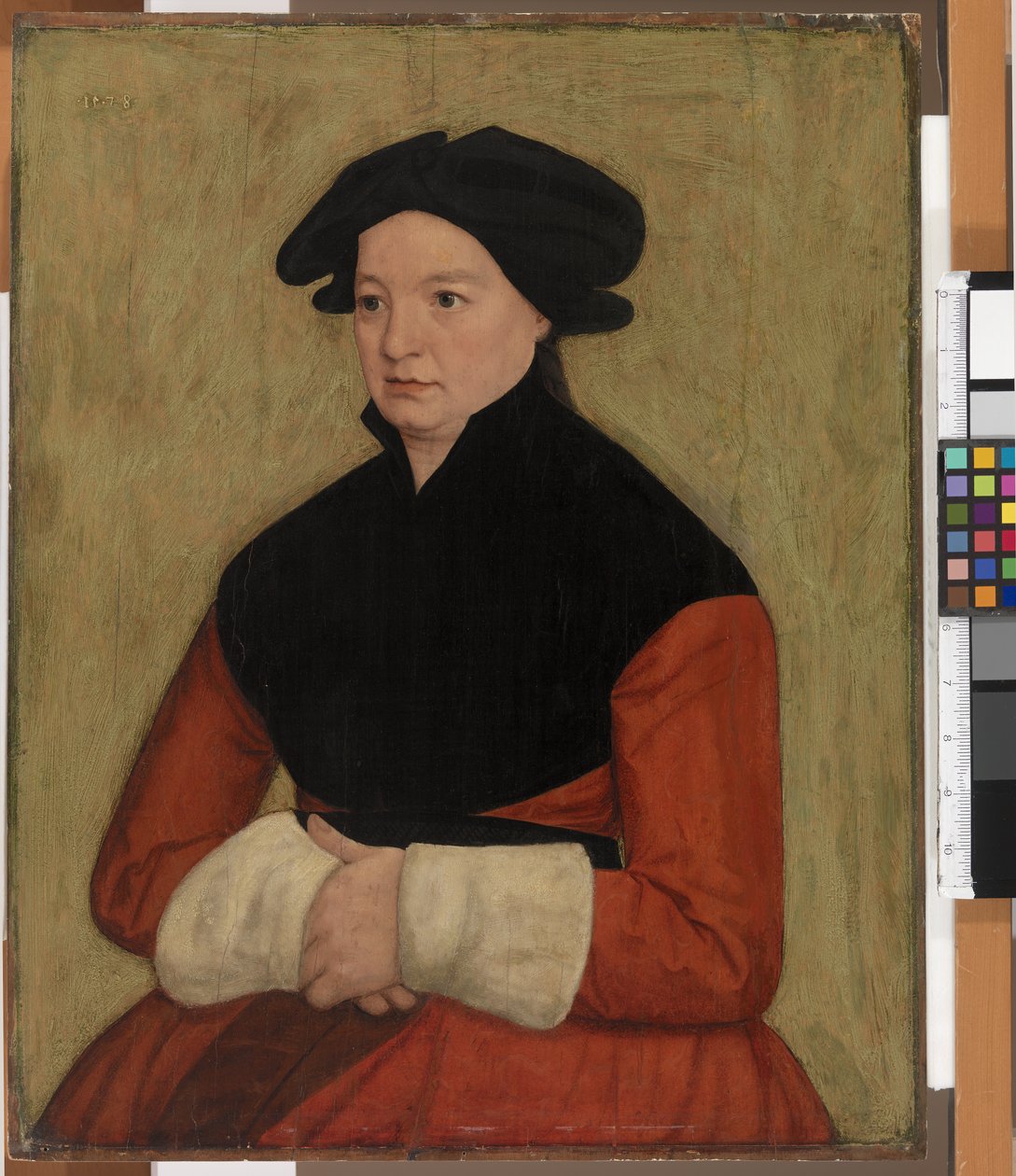 Porträt einer Frau, 1578 von German School