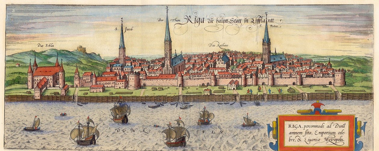 Riga, Lettland von German School