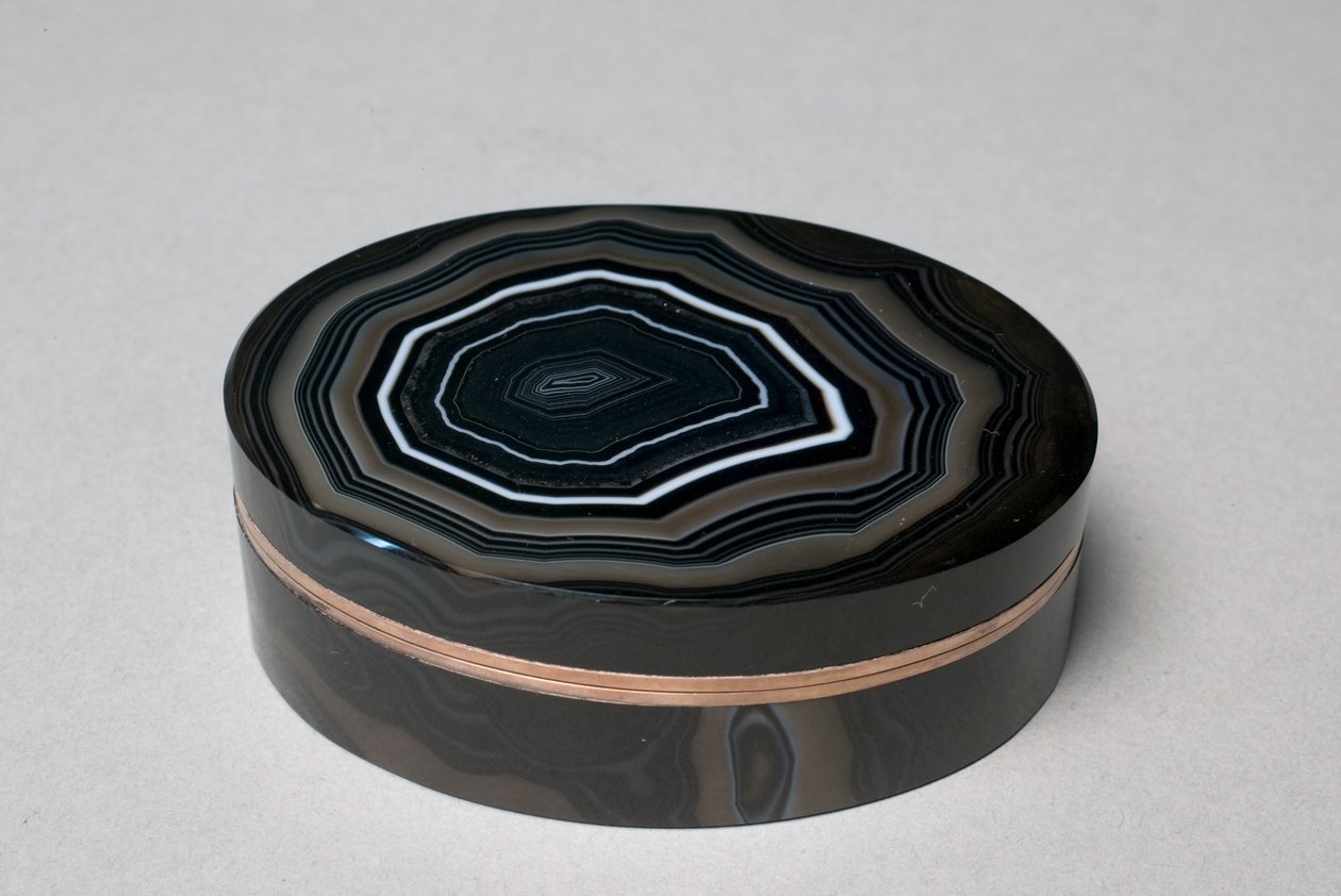 Runde Schnupftabakdose, ca. 1830 von German School
