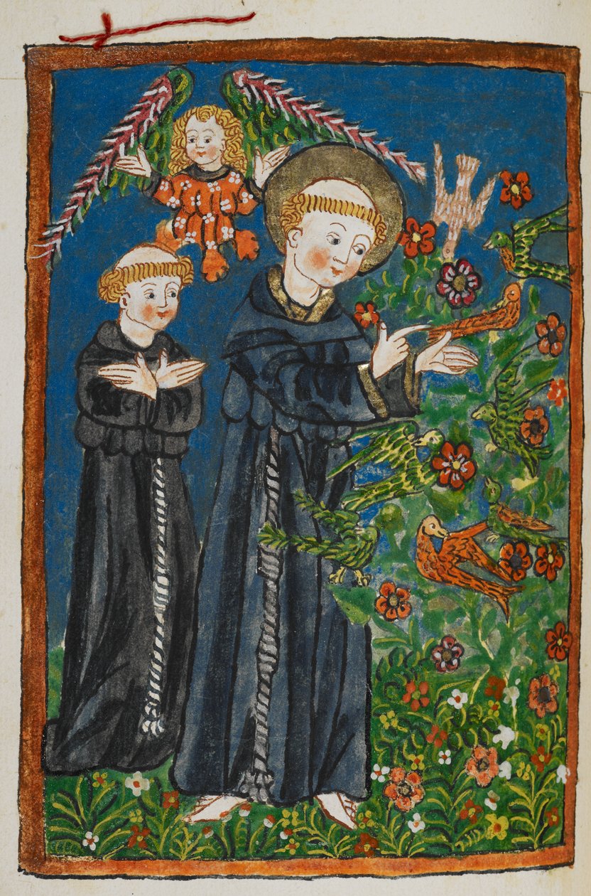 St. Franziskus predigt den Vögeln von German School