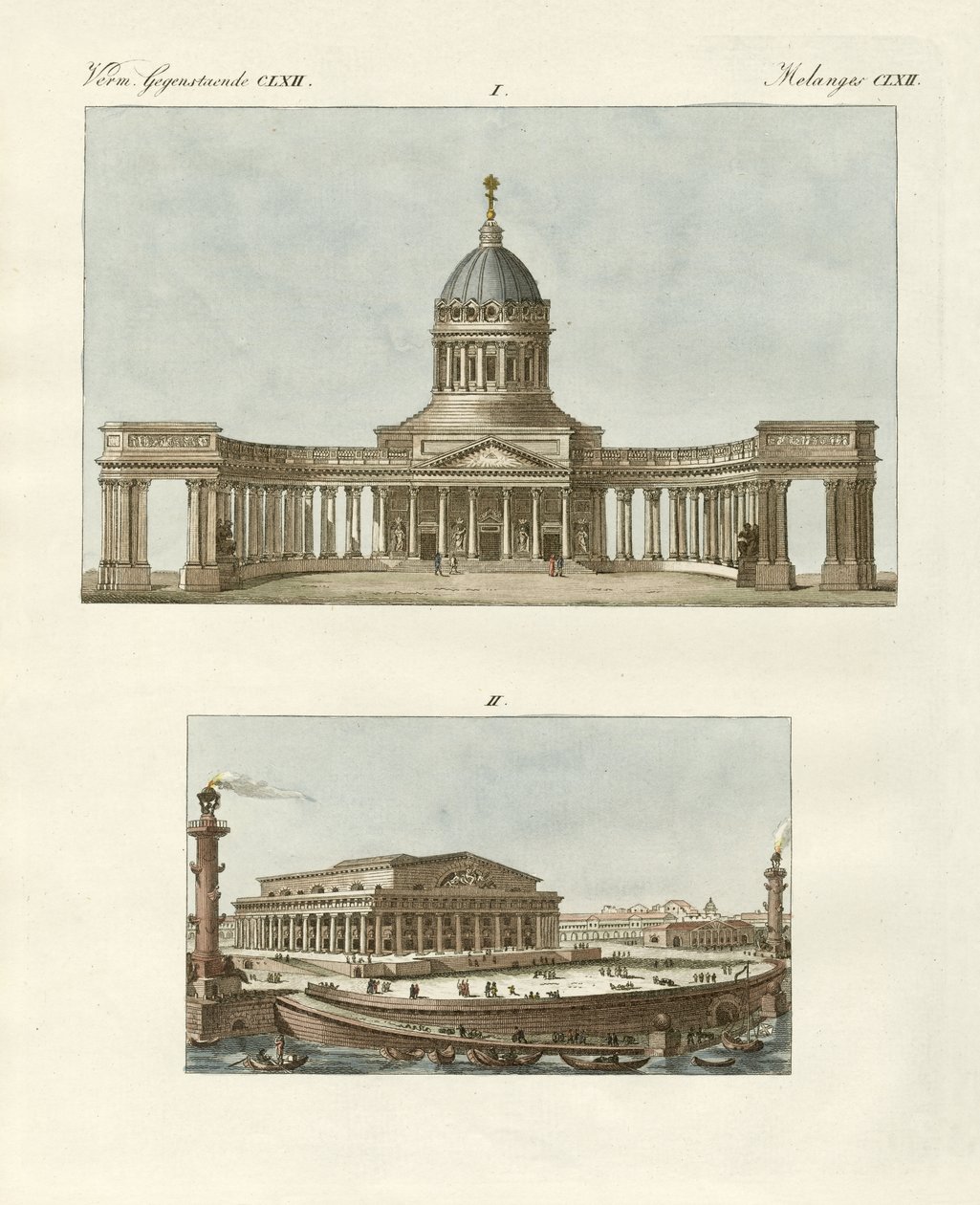 Seltsame Gebäude in Petersburg von German School