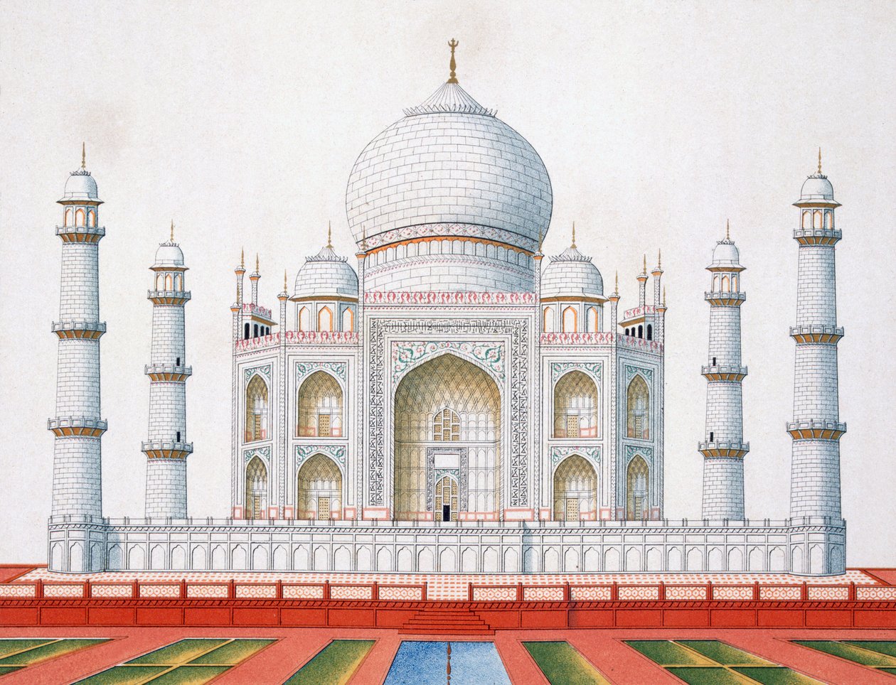 Das Taj Mahal von German School