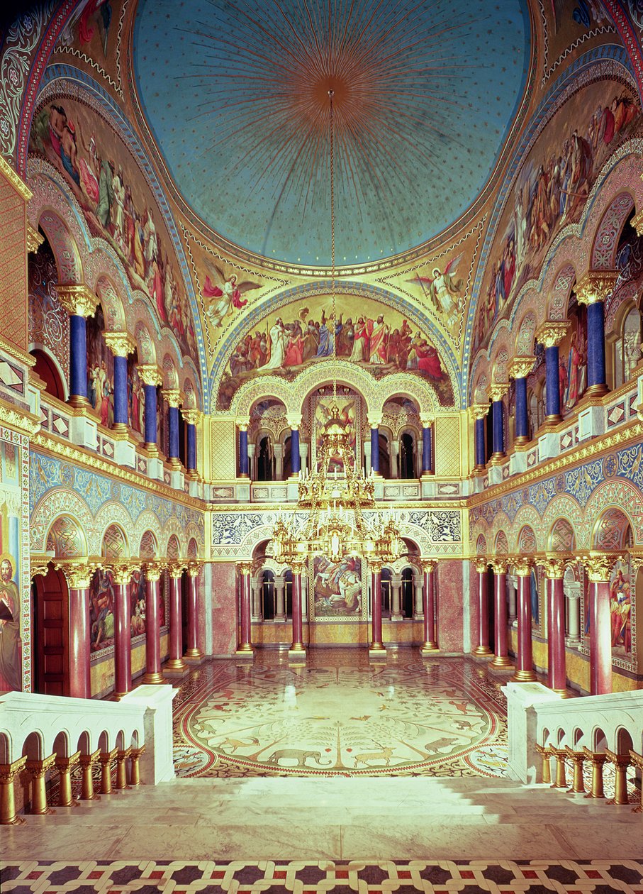 Der Thronsaal von Süden von German School