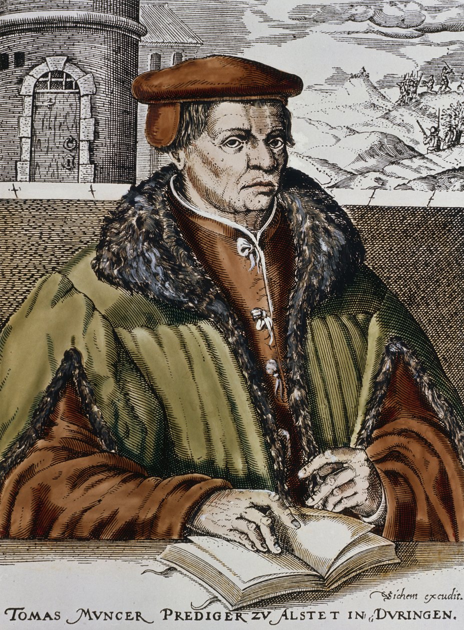 Thomas Müntzer, ca. 1600 von German School