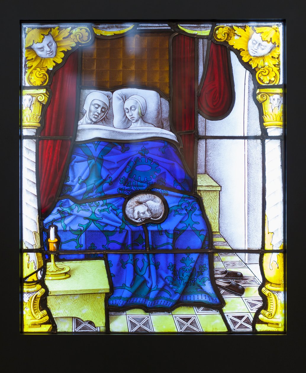 Tobias und Sara, um 1520 von German School
