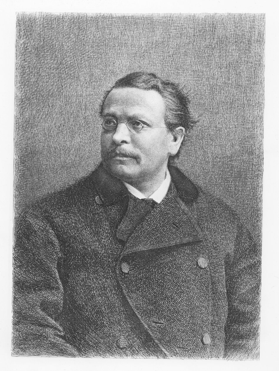 Wilhelm von Hertz (Gravur) von German School