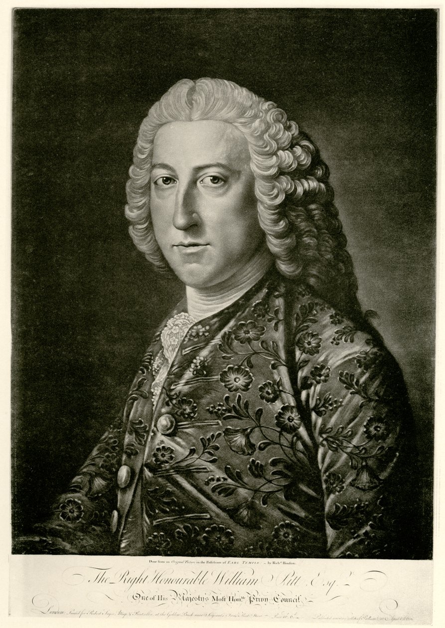 William Pitt der Ältere von German School