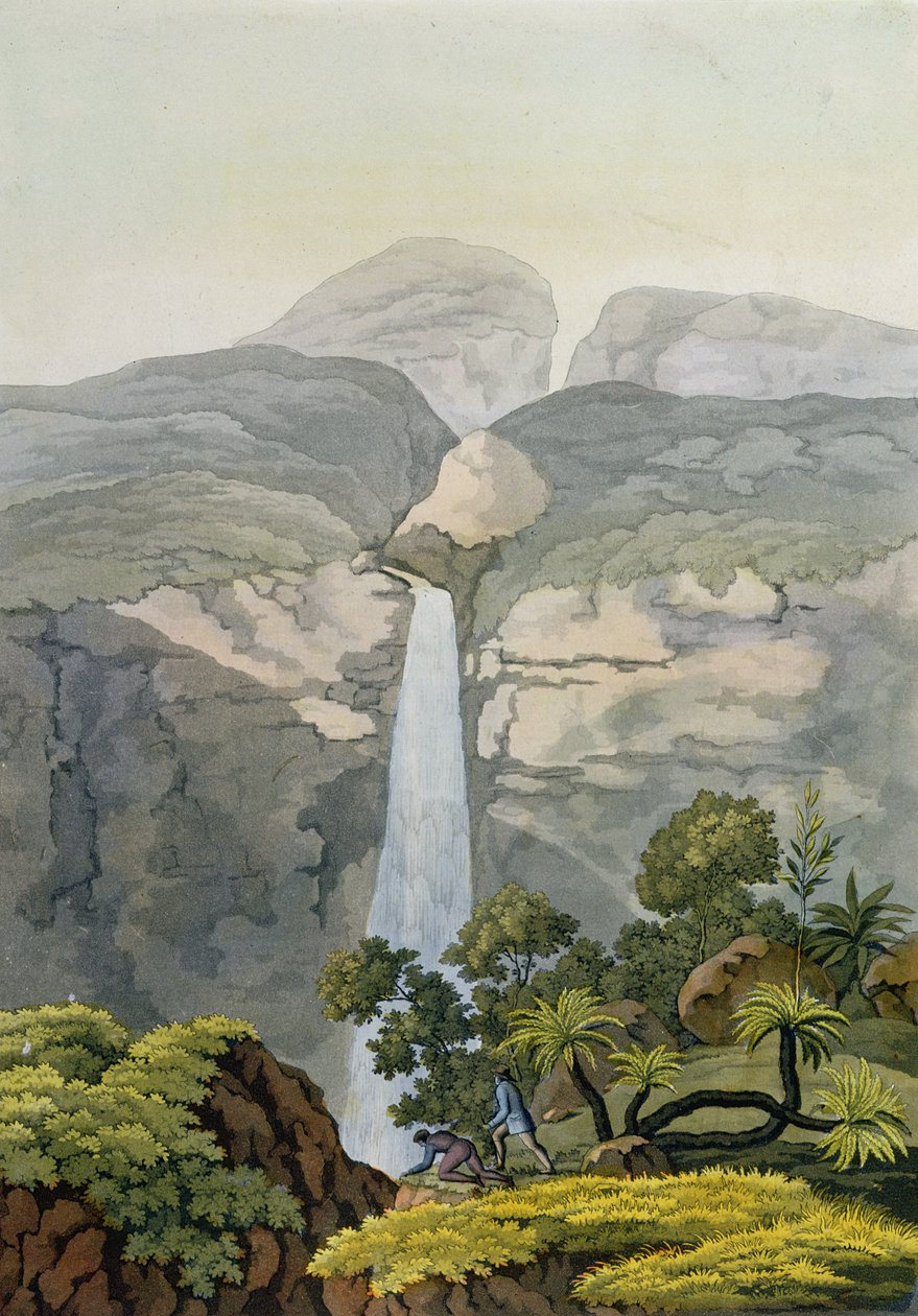 Wasserfall des Flusses Vinagre, nahe dem Puraci-Vulkan, Nova Granada, Brasilien von Gerolamo Fumagalli