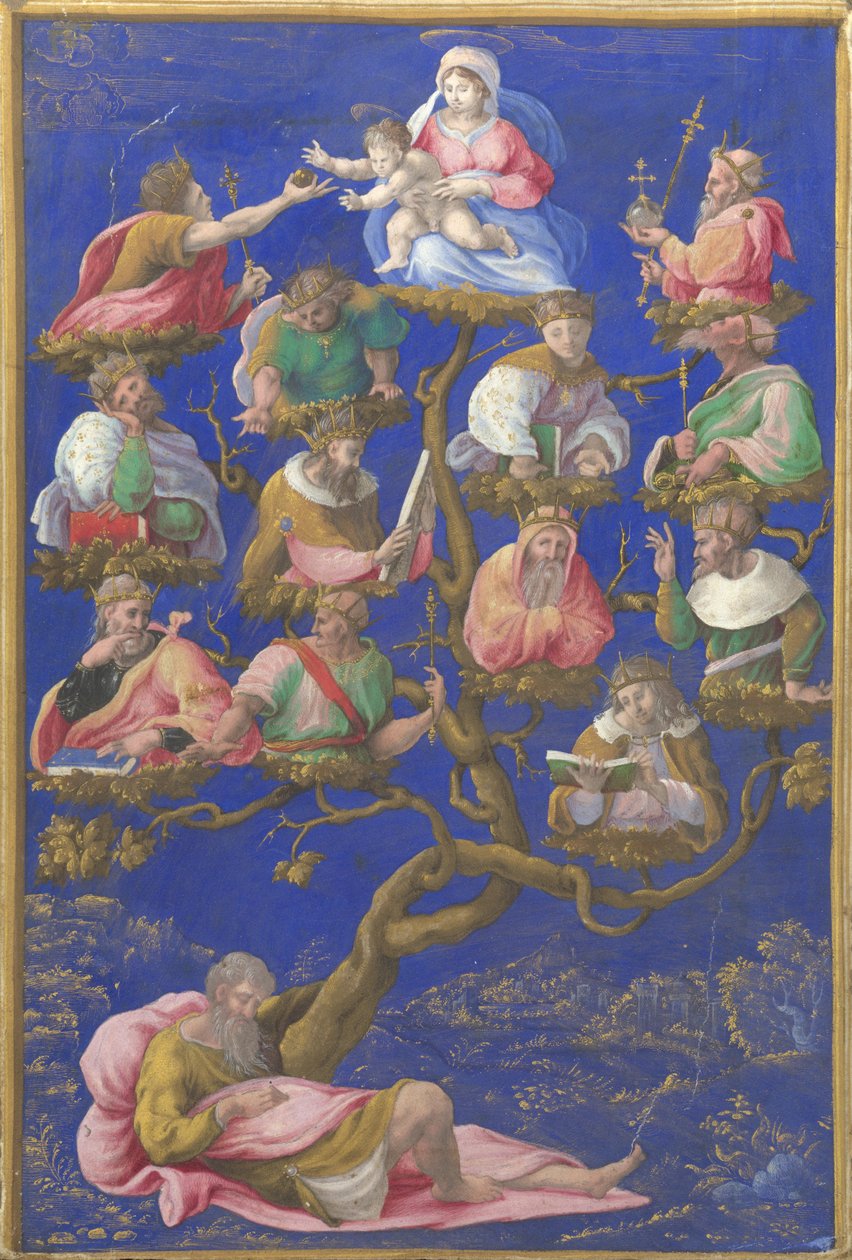 Der Baum Jesse, ca. 1535 von Gerolamo Genga