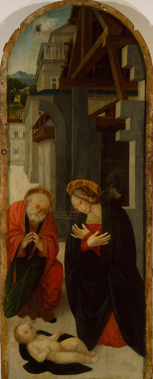 Anbetung des Jesuskindes von Gerolamo Giovenone