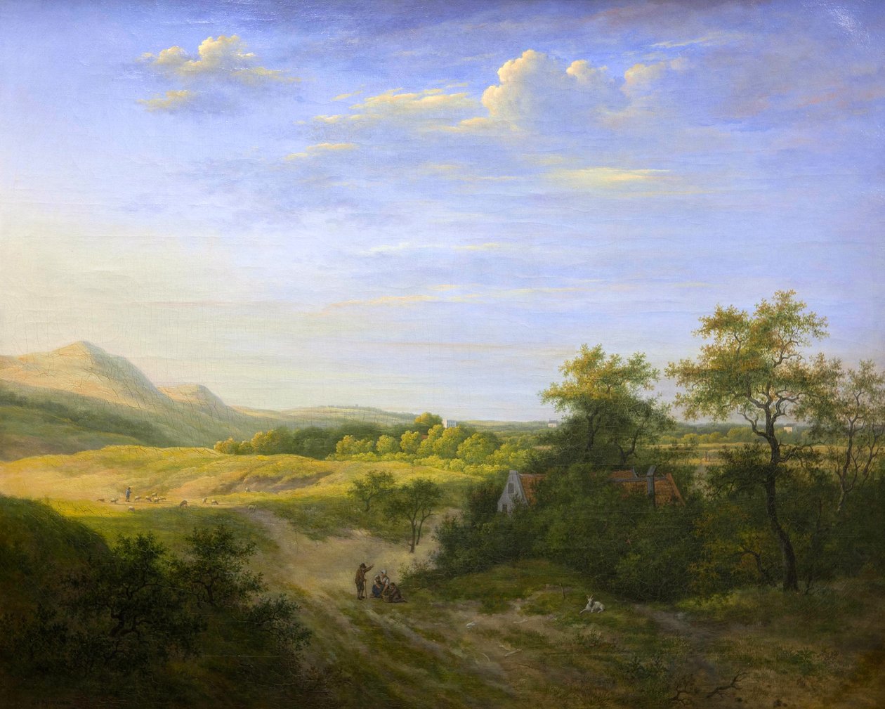 Dünenlandschaft bei Haarlem von Gerrit Jan Michaëlis