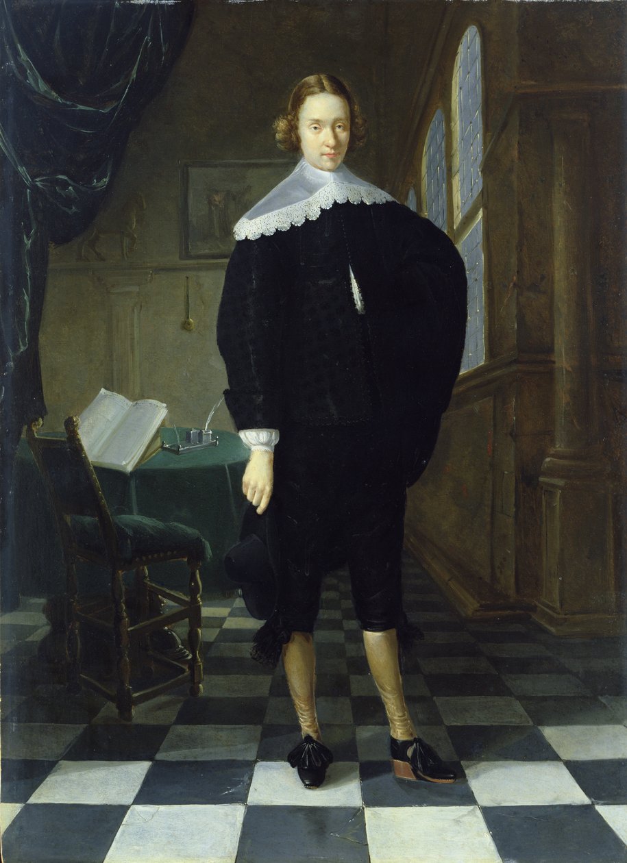 Porträt eines jungen Mannes von Gerrit van Donck