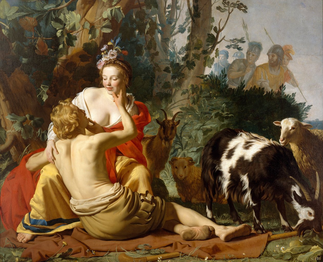 Granida und Daifilo, 1625 von Gerrit van Honthorst