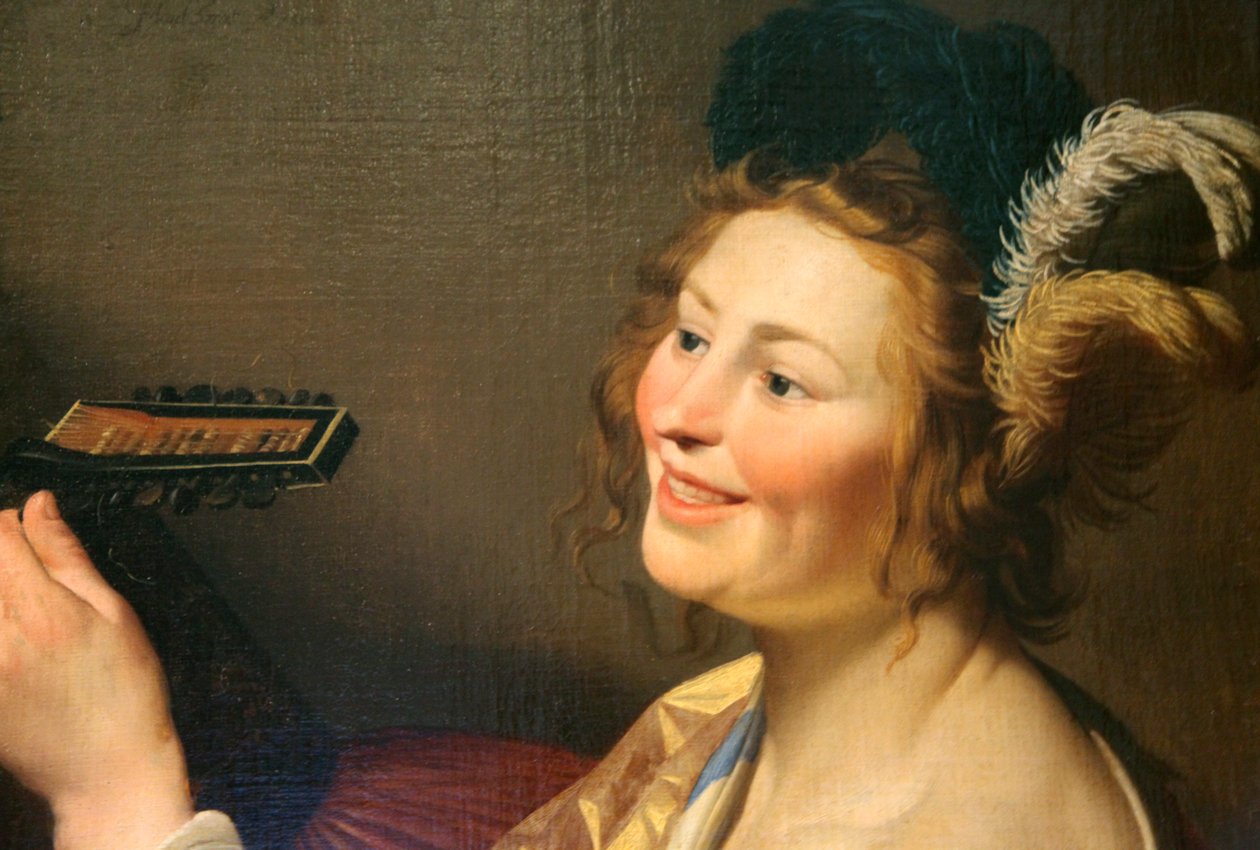 Lautenspieler, 1624 von Gerrit van Honthorst