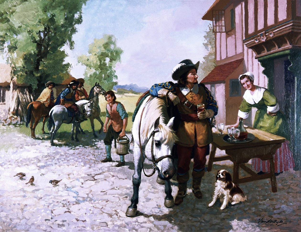 Anhalten im Gasthaus von Gerritt Vandersyde