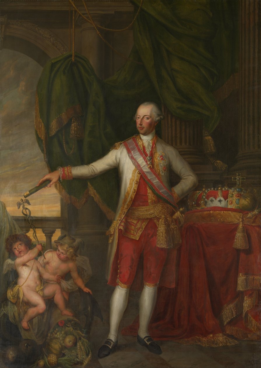 Porträt des Kaisers Joseph II. von Gertrude de Pelichy  